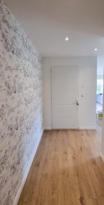 renovation entre papier peint